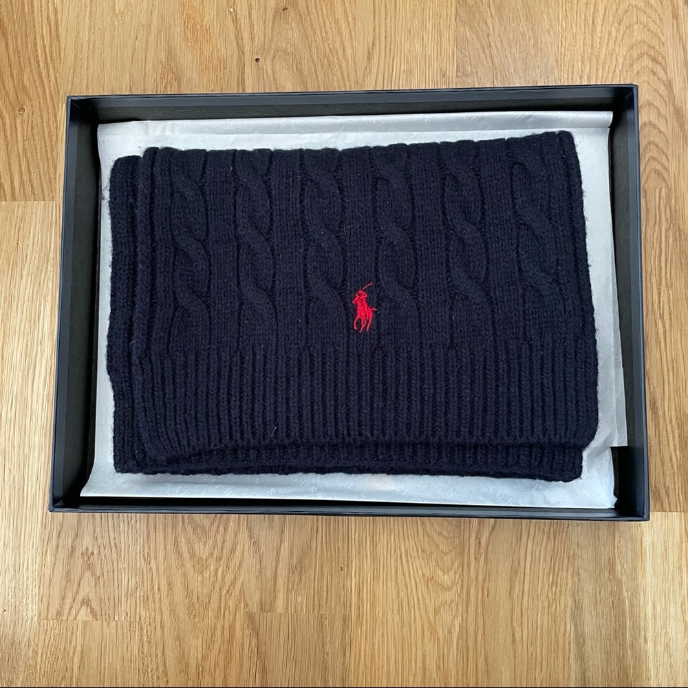 NWT Polo Ralph Lauren Wool Scarf